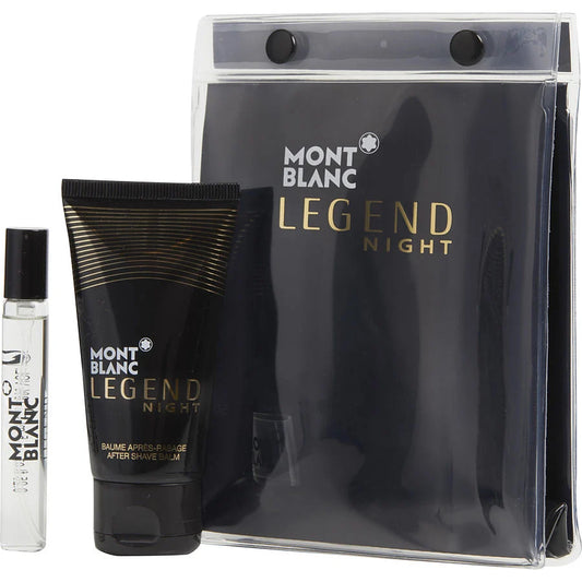 Montblanc Legend Night EDP 7.5ml Travel Spray + 50ml Aftershave Balm