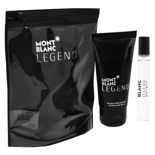 Montblanc Legend EDT 7.5ml Travel Spray + 50ml Aftershave Balm