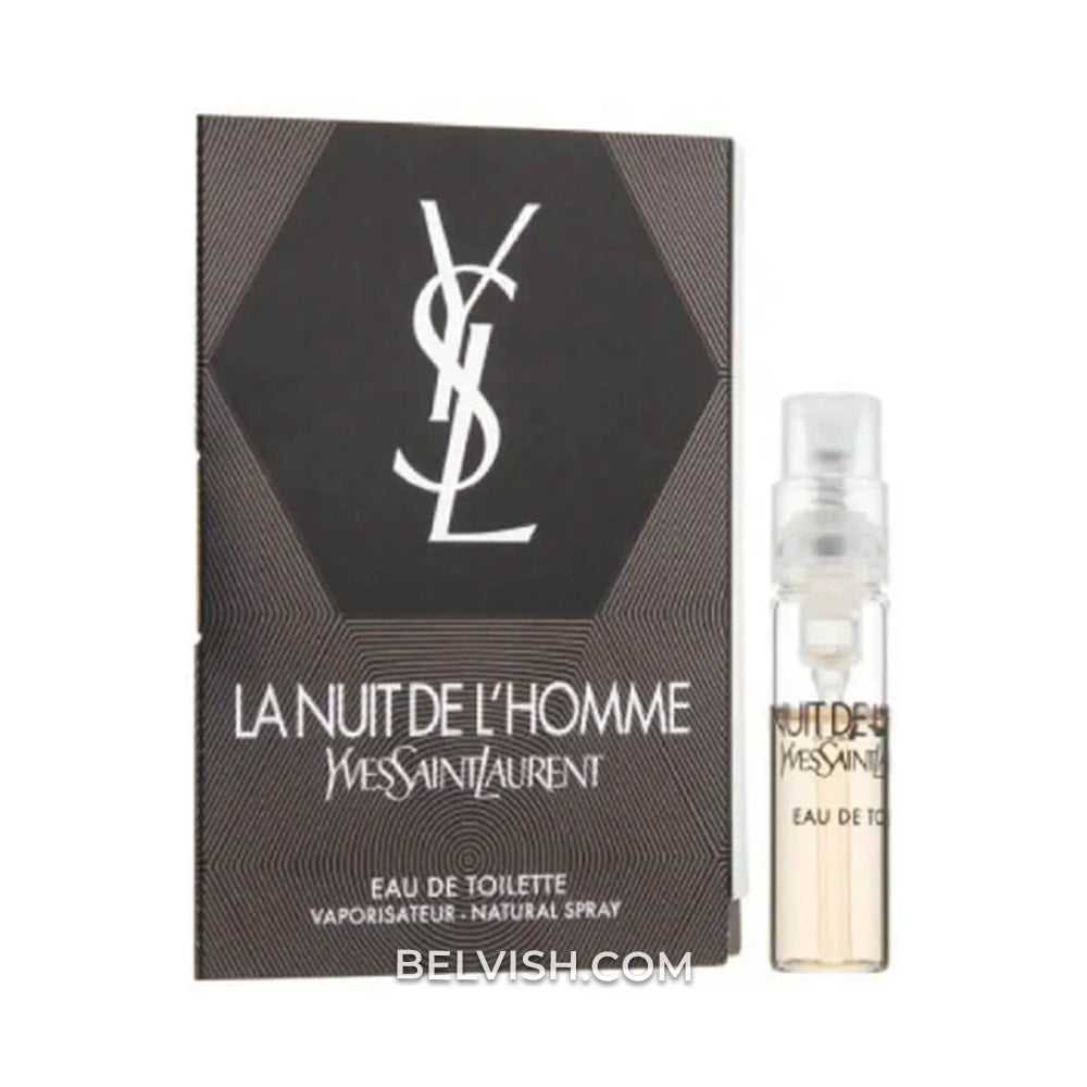 YSL Yves Saint Laurent La Nuit de L'Homme EDT Vial for Men
