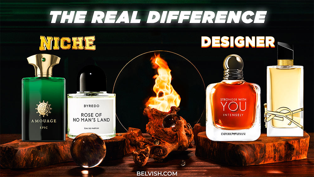 Niche Perfume vs Designer Perfumes: The Real Difference