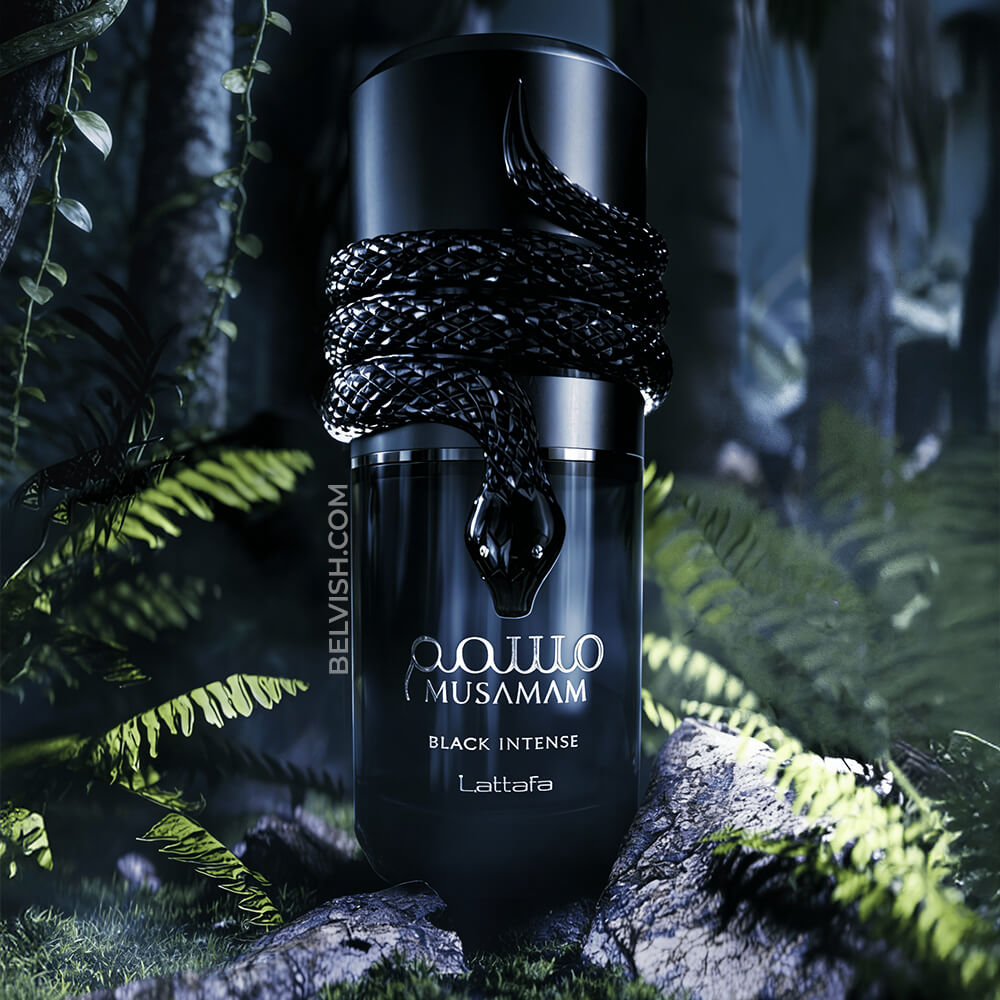 Buy Lattafa Musamam Black Intense Eau de Parfum - Belvish