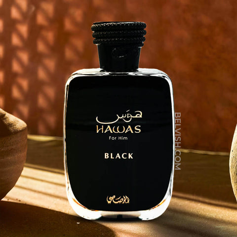 Rasasi Hawas Black EDP for Men