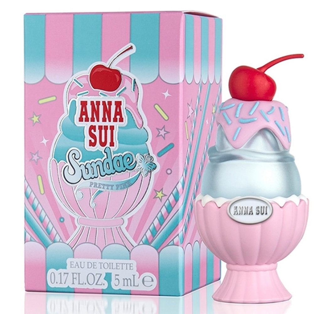 Anna Sui Sundae Pretty Pink EDT 5ml Dab Miniature
