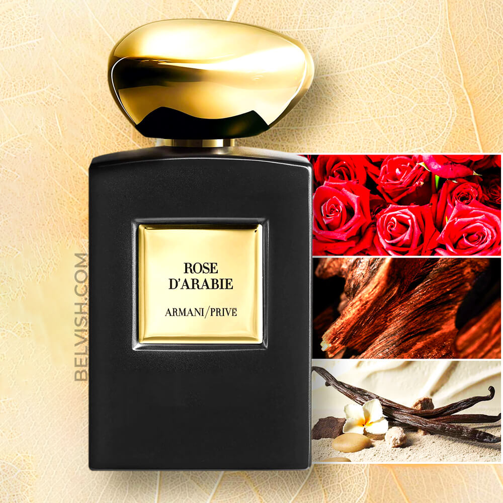 HOT Prive Rose Oud Rose Arabie Perfume Armani Prive Rose Oud