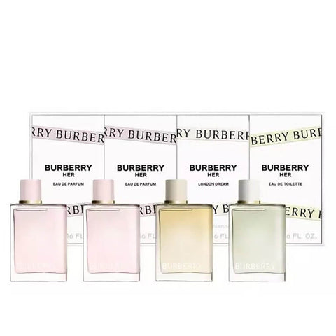 Burberry Her 4 Pcs Miniature Set for Women