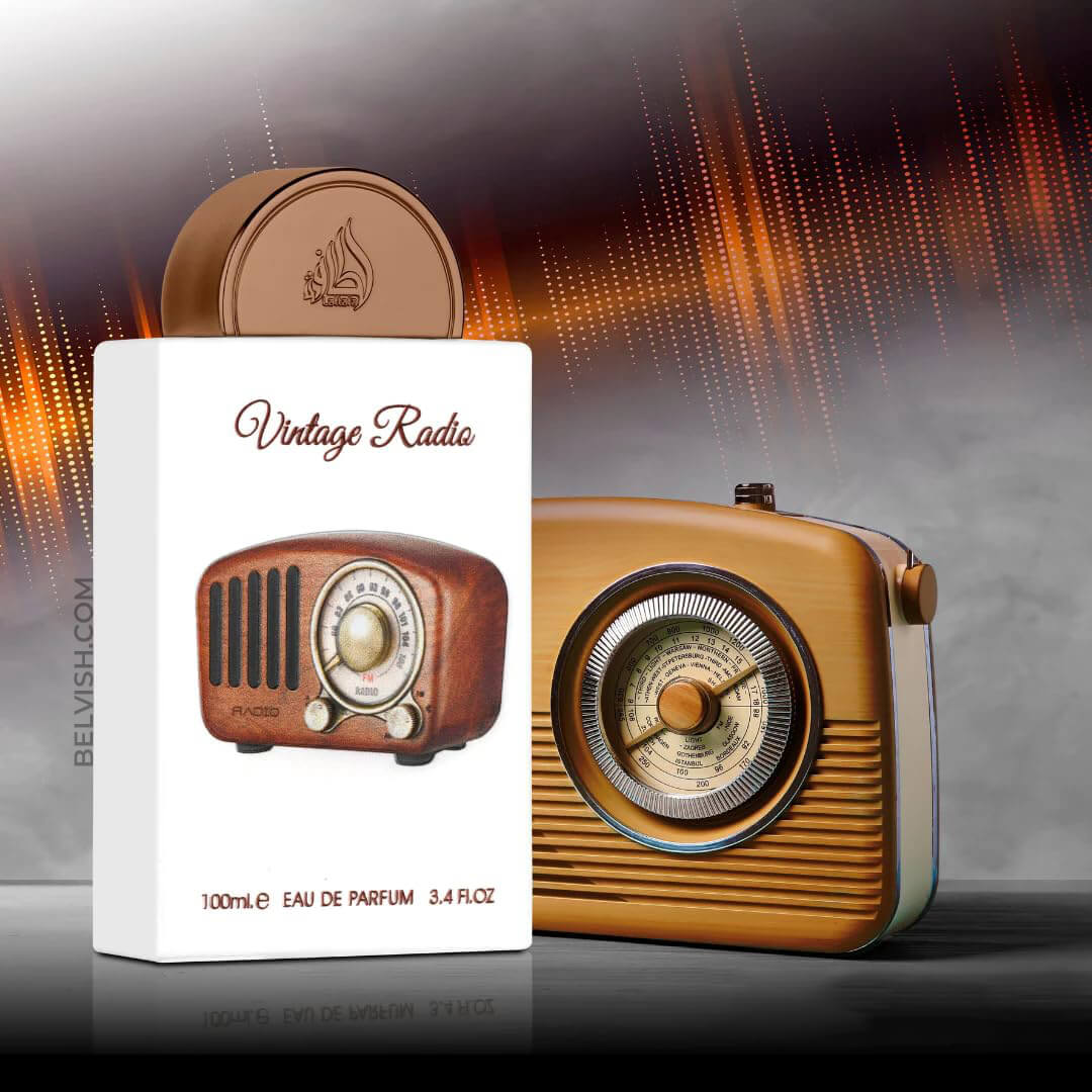 Buy Lattafa Vintage Radio Eau De Parfum – Unisex Scent Online