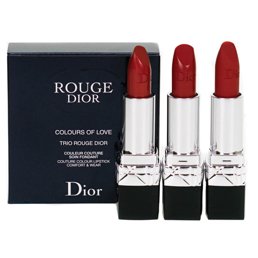 Dior Rouge Colours of Love Trio Set of 3 Lipsticks (3x3.5g/0.12oz)