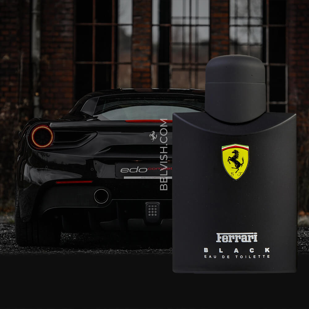 Ferrari Black by Scuderia Ferrari, 4.2 oz EDT Spray for Men