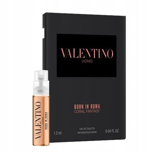 Valentino Uomo Born in Roma Coral Fantasy EDT for Men 1.2ml Vial